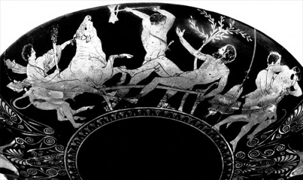 In Greek mythology Procrustes greeted travelers with an overnight stay in a bed which would only fit them with their legs chopped off.